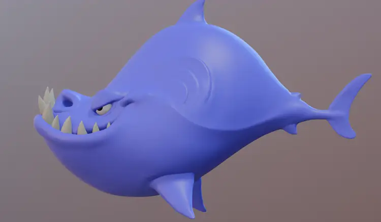 Sculpting in action inside Blender
